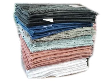 Chenille Bath Mat with SEBS Backing 16x24 inch - Brantford Surplus