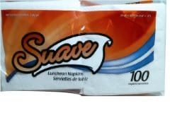 Sauve Luncheon Napkins 100/pk. X 24/cs. - Brantford Surplus