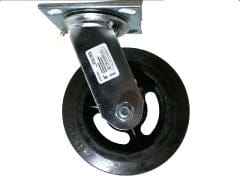 Caster rubber swivel 6 inch 485lb. - 220kg. - Brantford Surplus