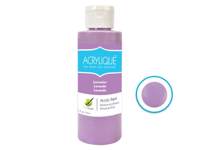 140 LAVENDER                  Color Factory: 4oz Acrylique Paint for Crafter's - Brantford Surplus