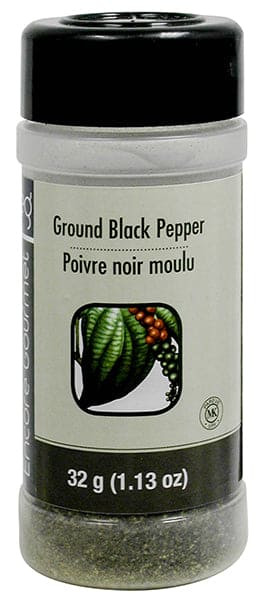 Gourmet Black Pepper Grnd 32g - Brantford Surplus