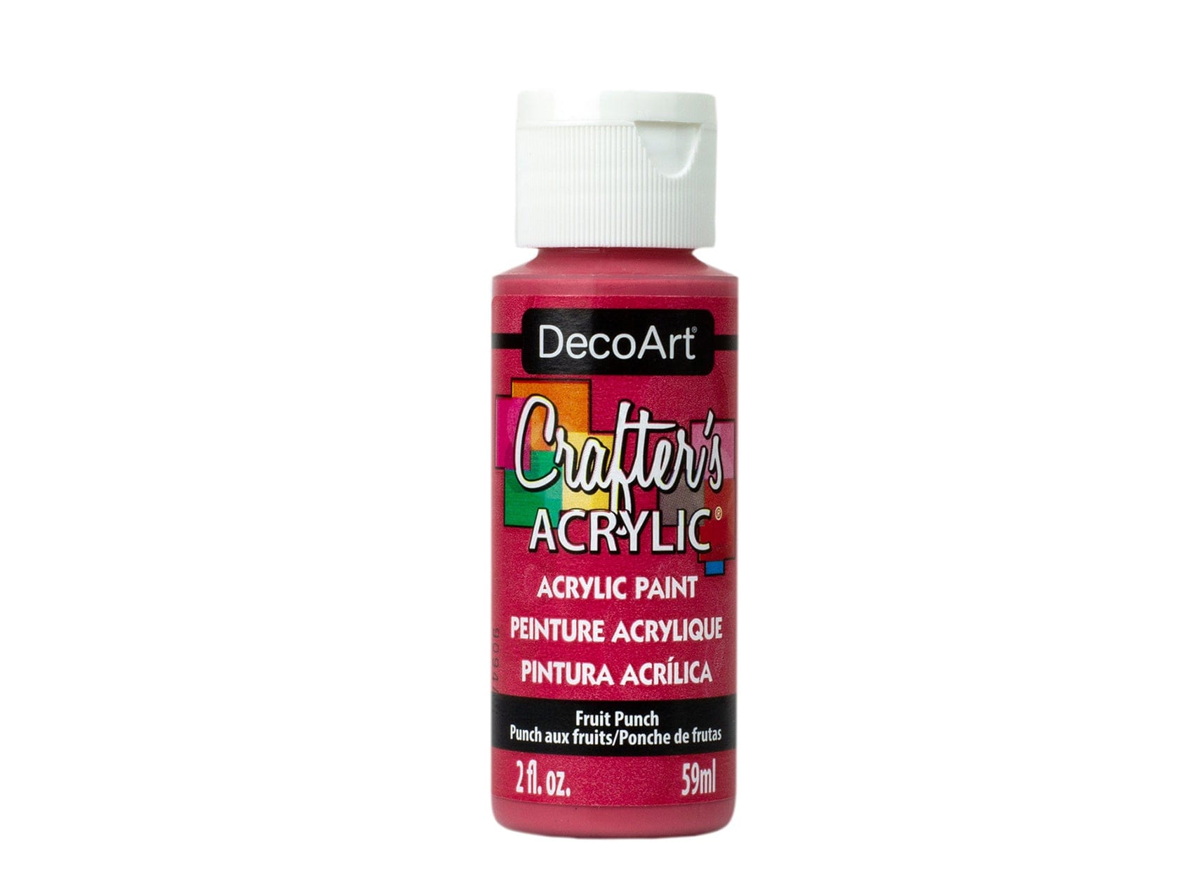 Crafters Acrylic Paint: 2oz Craft & Hobby DCA01-DCA173 A148 Fruit Punch - Brantford Surplus