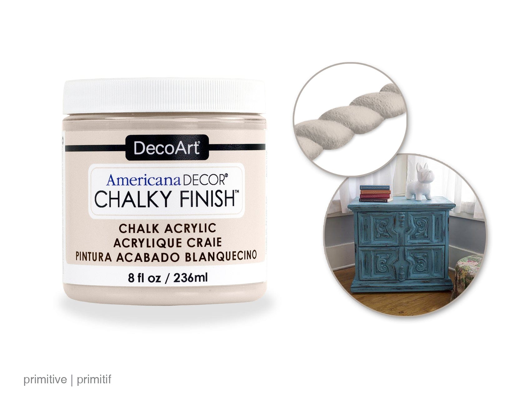 Decoart Paint: 8oz Chalky Finish Americana Decor ADC01-ADC43 ADC26 Primitive - Brantford Surplus