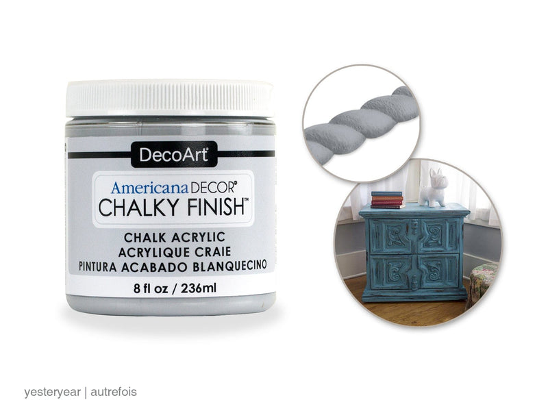 Decoart Paint: 8oz Chalky Finish Americana Decor ADC01-ADC43 ADC27 Yesteryear
