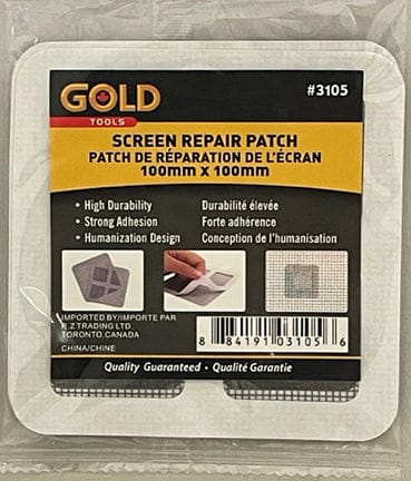 WINDOW SCREEN PATCH 4X4 inch - Brantford Surplus