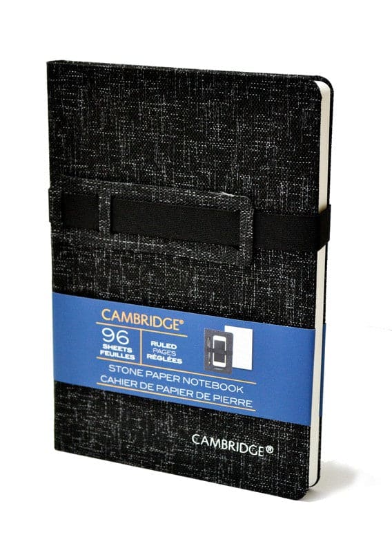 CAMBRIDGE 96SHTS STONE PAPER NOTEBOOK 6"x 8.5" - Brantford Surplus