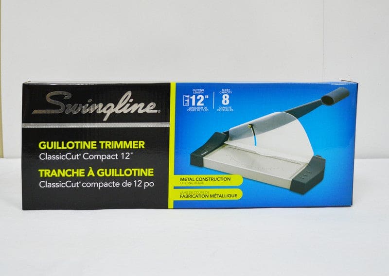 SWINGLINE GUILLOTINE COMPACT 12" TRIMMER - Brantford Surplus