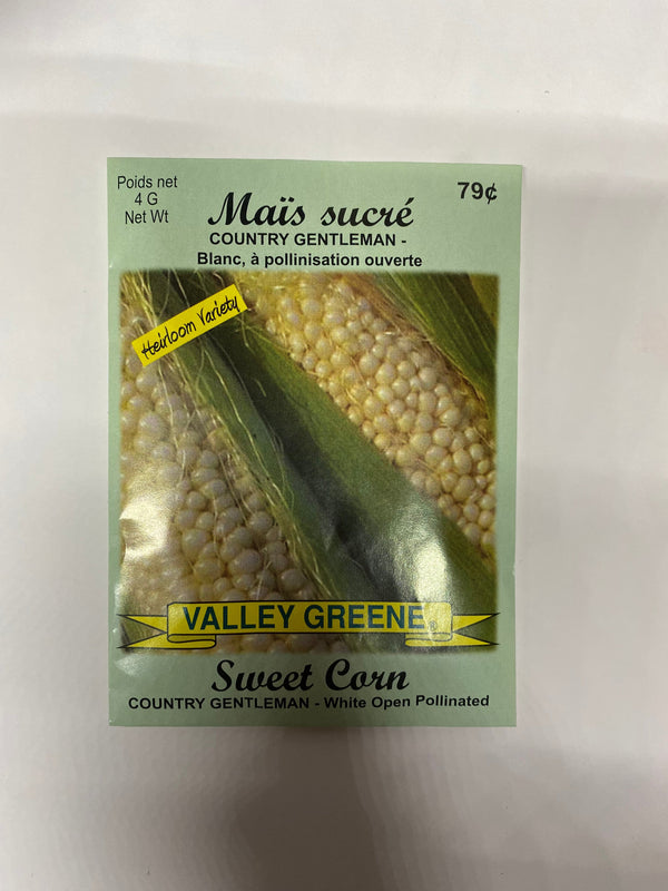 Sweet Corn Country Gentleman Valley Greene