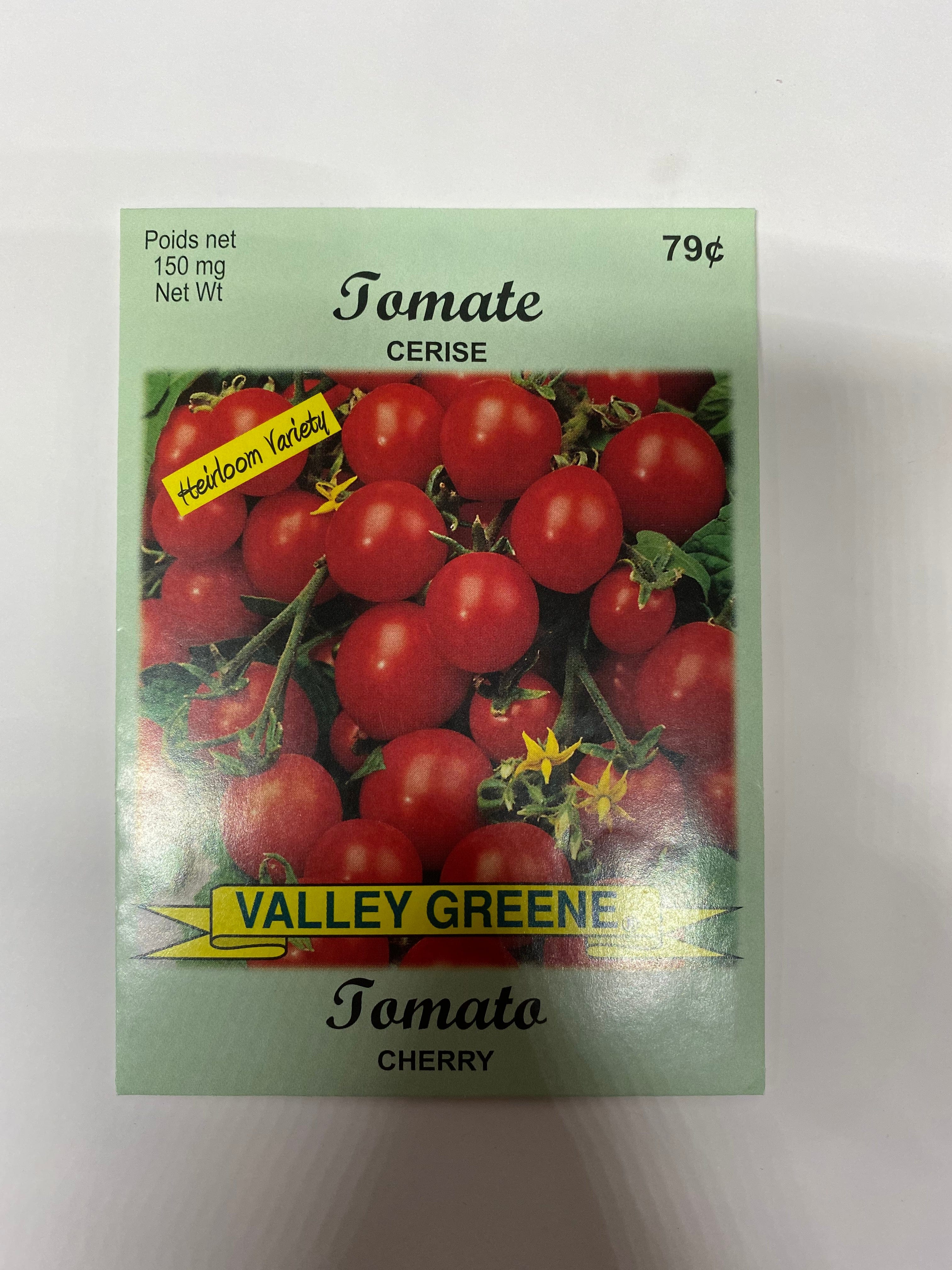 Tomato Cherry Valley Greene - Brantford Surplus