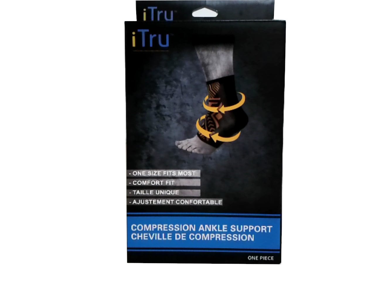 Compression Ankle Support - One Size Fits Most - Brantford Surplus