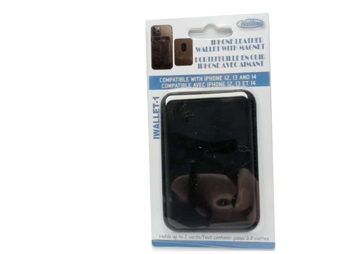 iPhone® leather wallter with magnet compatible with 12 13 and 14 - Brantford Surplus