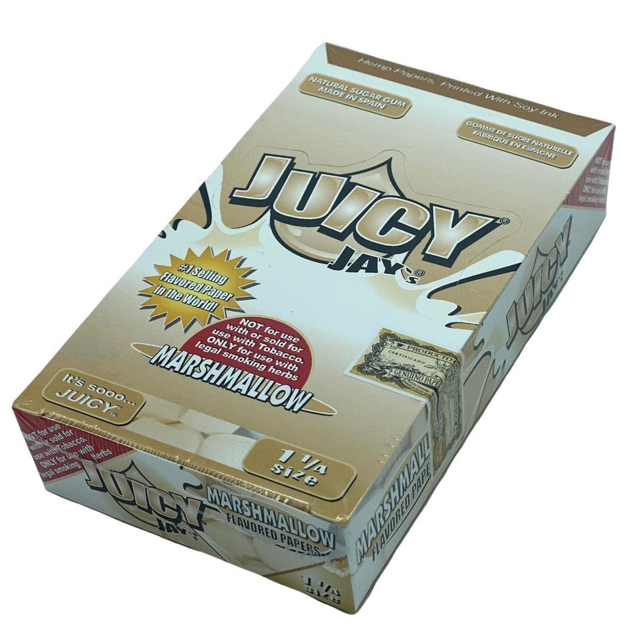 Juicy Jay Marshmallow 1 1/4 Rolling Paper - Brantford Surplus