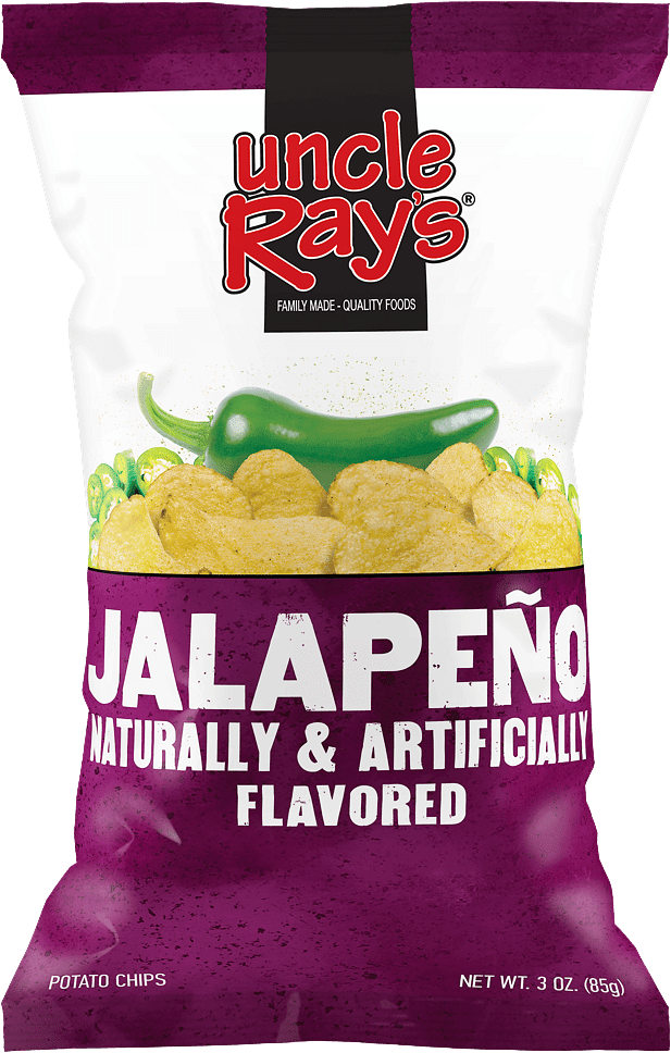 Chips Uncle Ray's Jalapeno 130g