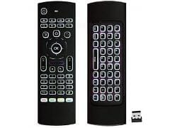 Keyboard - air mouse - remote 2.4GHz wireless backlit