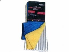 Automotive microfibre cloth pack of 3 - Kodiak 35x35cm and 30.5x30.5cm - Brantford Surplus