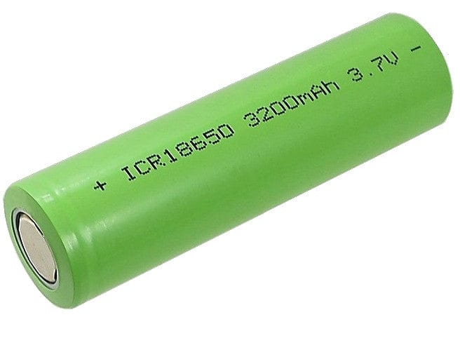 18650 rechargeable lithium battery 3200 mAh, 3.7V - Brantford Surplus