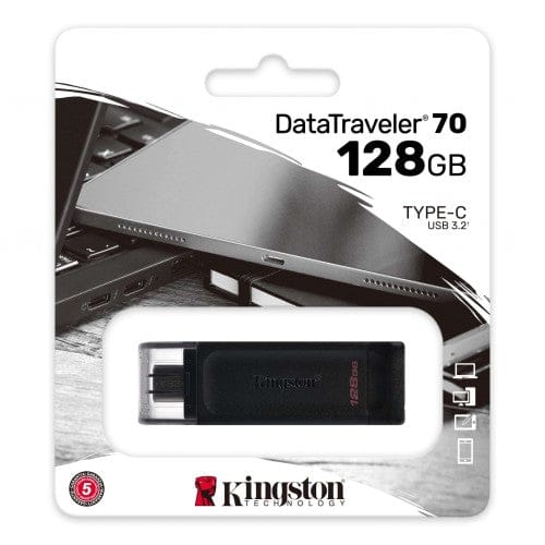 Media - Type C Flash Drive 128GB USB 3.2 Kingston - Brantford Surplus