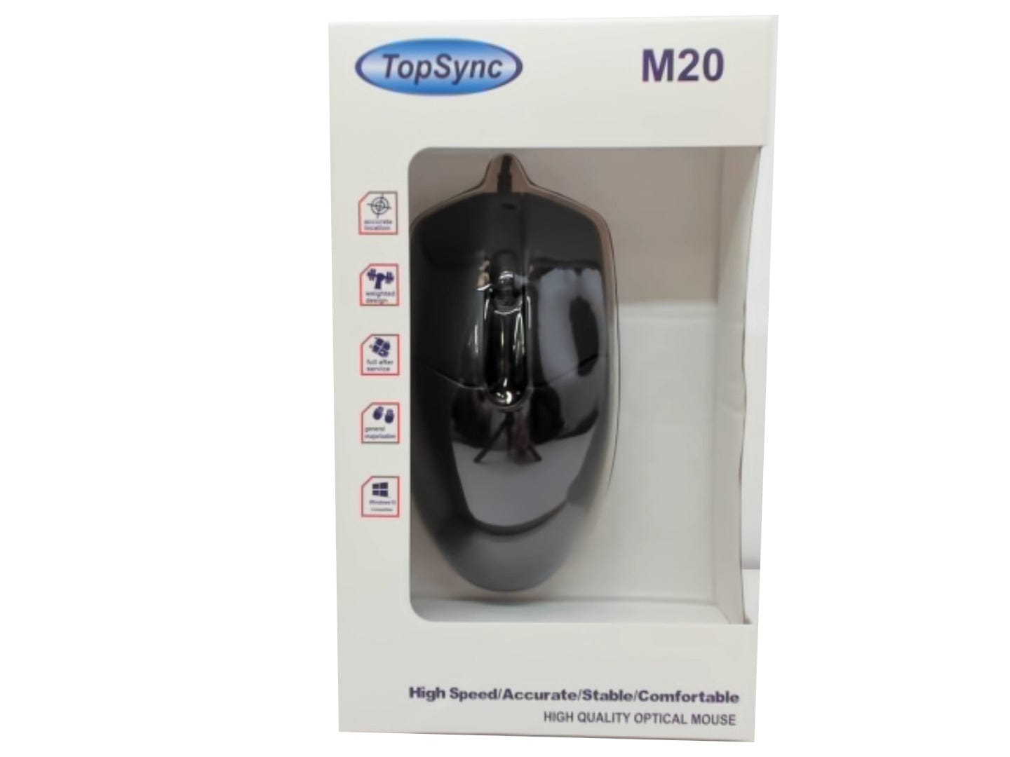 Top Sync M20 USB Optical Mouse - Brantford Surplus