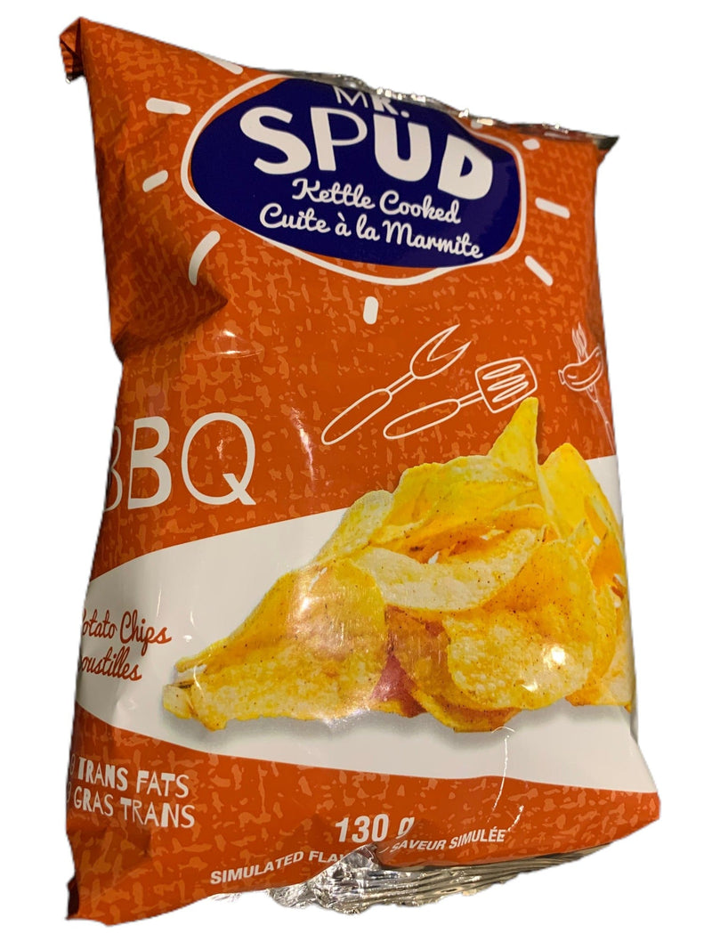 Mr. Spud Kettle Cooked Potato Chips BBQ