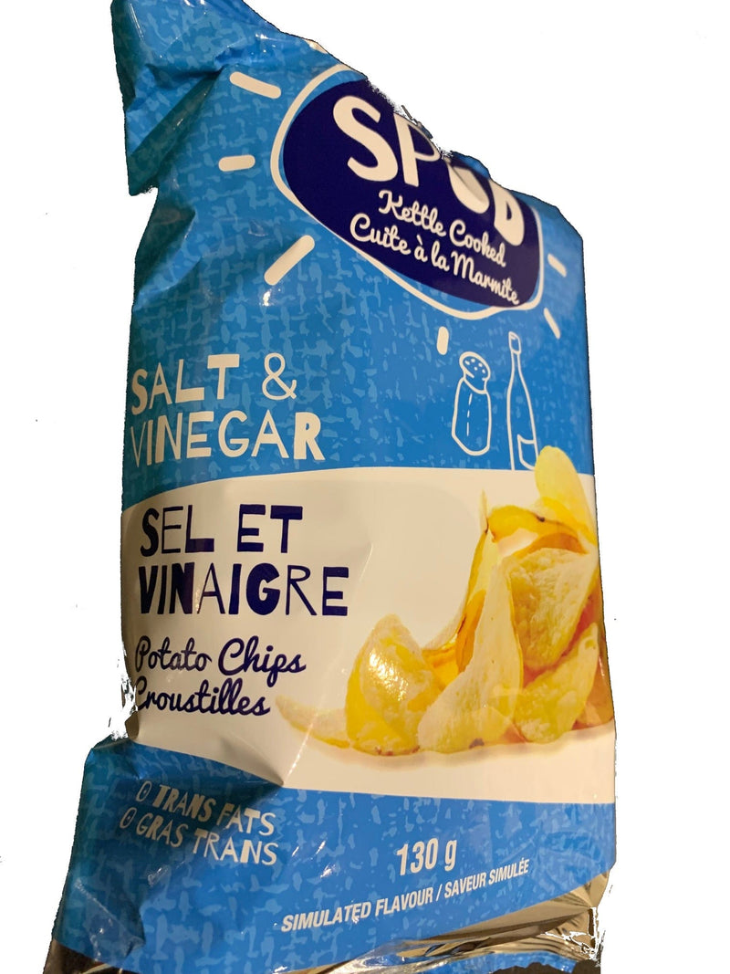 Mr. Spud Kettle Cooked Potato Chips Salt & Vinegar