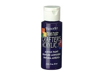 Crafters Acrylic Paint: 2oz Craft & Hobby  regal purple