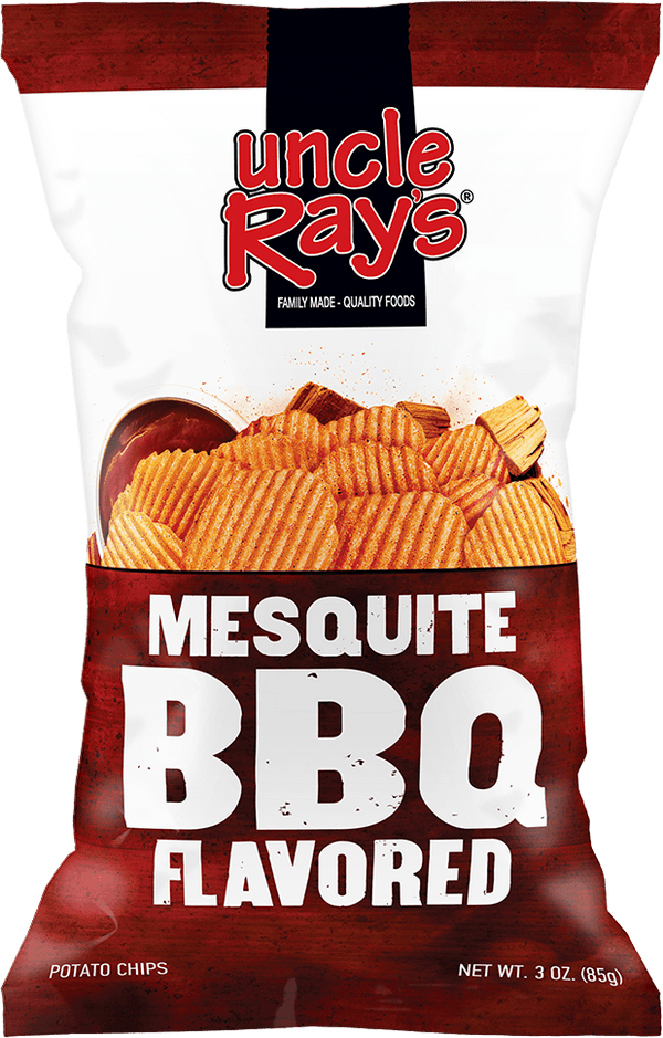 Uncle Ray's - Mesquite BBQ Flavoured Potato Chips (127g)