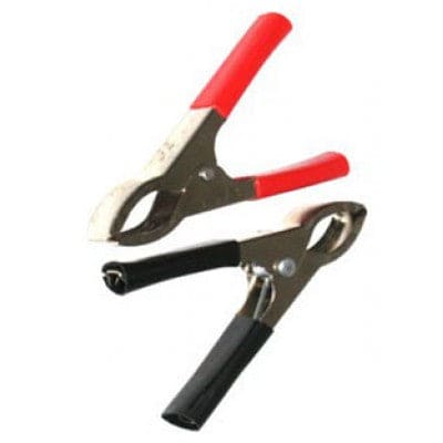 30A Black and Red Alligator Clip, 2-Pack - Brantford Surplus