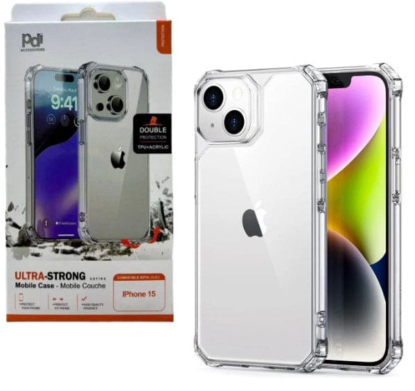 Phone Case iPhone 15 Clear TPU