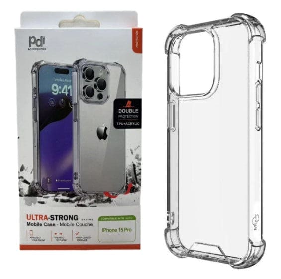 Phone Case iPhone 15 Pro Clear TPU