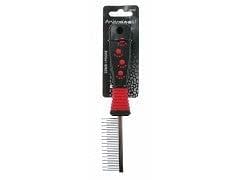 Comb for pets ideal for shedding 20cm red/black