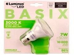 LUMINUS LED BASIX 7W PAR20 - Brantford Surplus