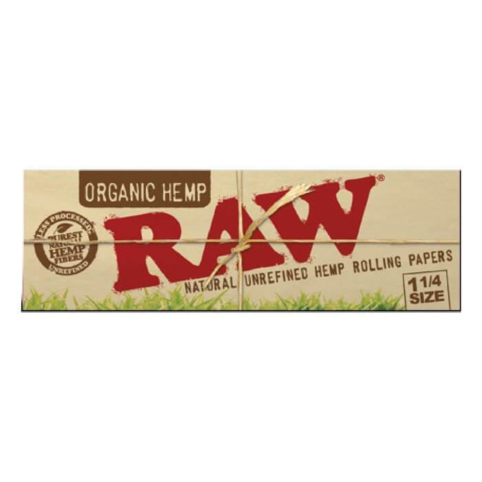 Rolling Paper - RAW Organic 1  1/4  (24 Units) - Brantford Surplus