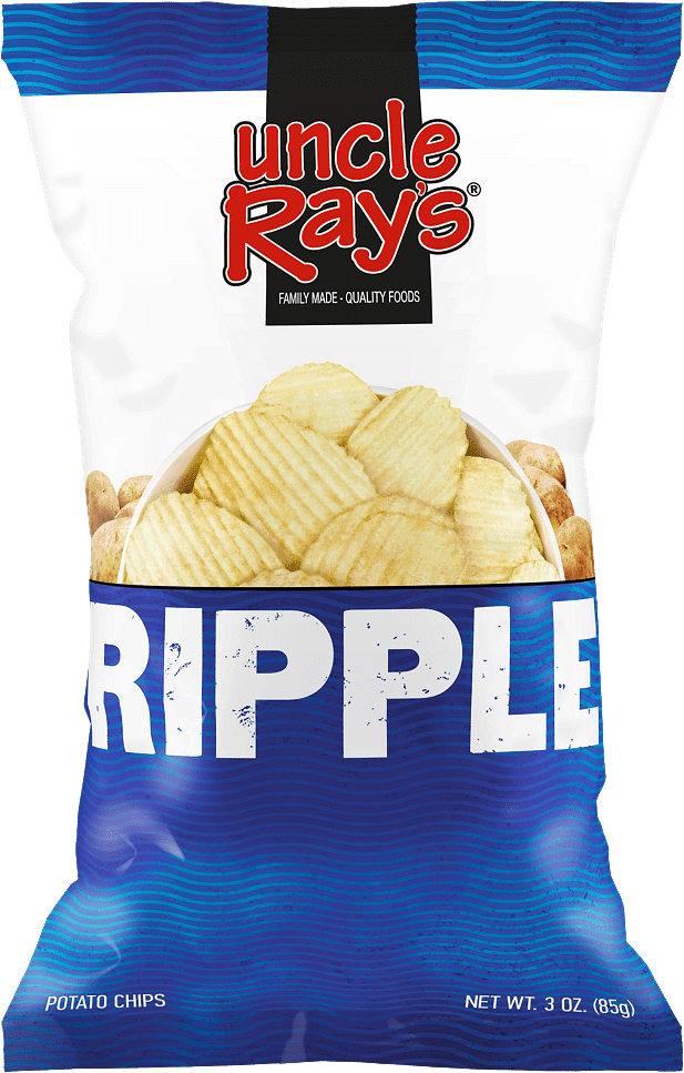 Chips Uncle Ray's Ripple 142g.