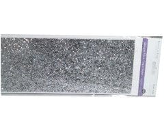Jewels Glitter Silver DIY Crop-It Designer Fabric