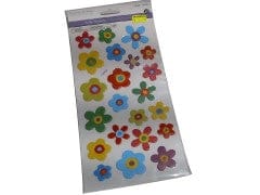 3D Puffy Sticker Flower Power