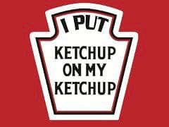 T-Shirt with print - Ketchup - XXL