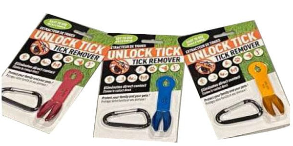 Unlock tick - tick remover with biner clip
