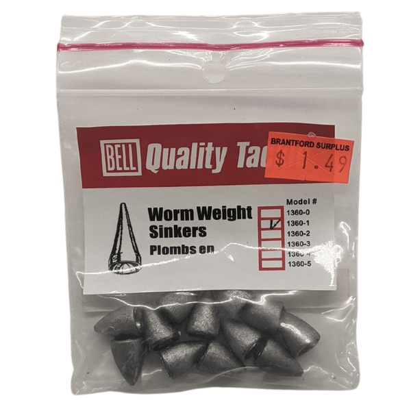 Quality Tackle - Worm Weight Sinker