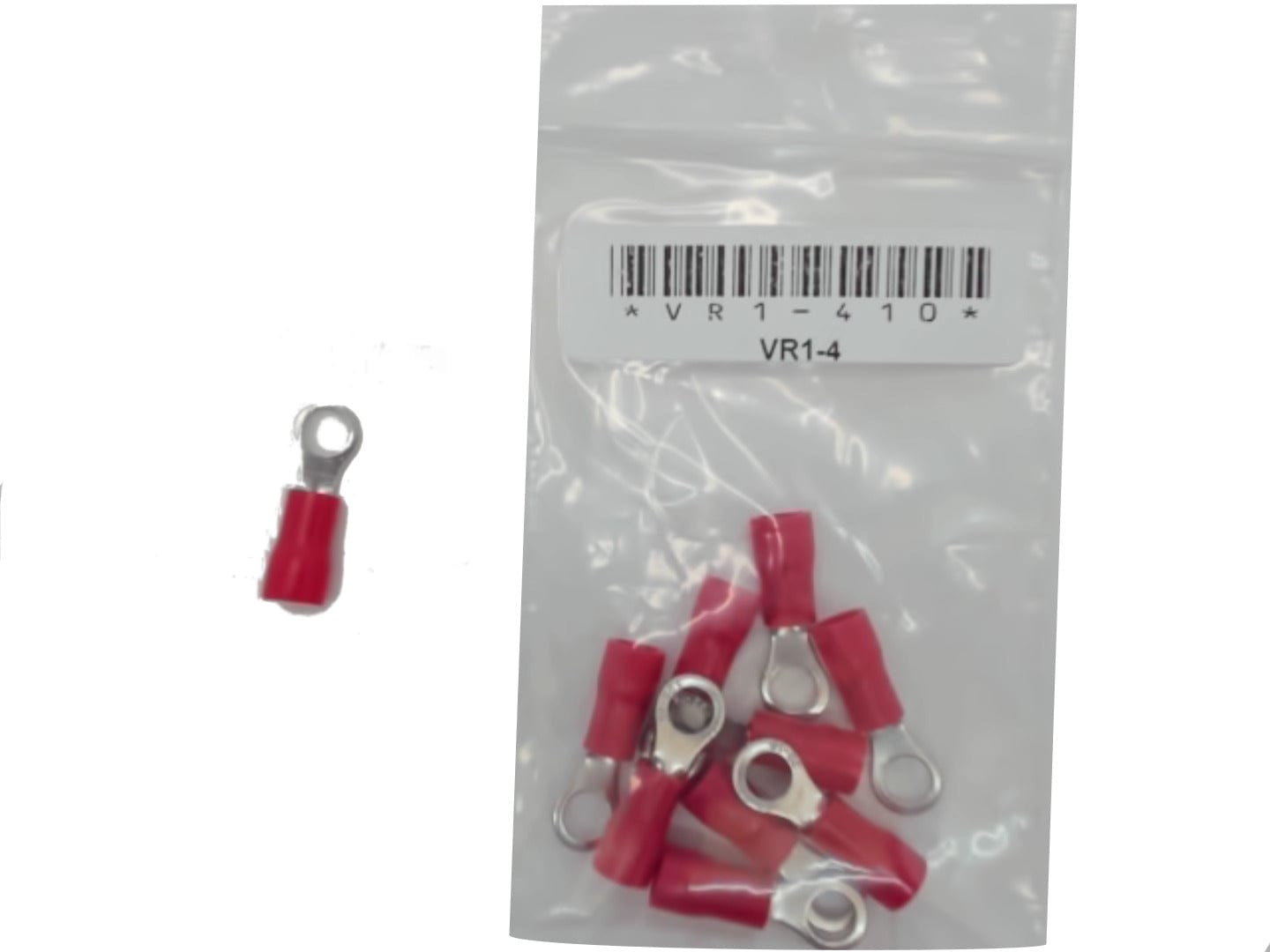 Terminal Insulated Ring Type Stud Size 8 - bag of 10 - Brantford Surplus