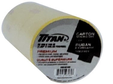 Titan clear packing tape 48mmx100m rolls - Brantford Surplus