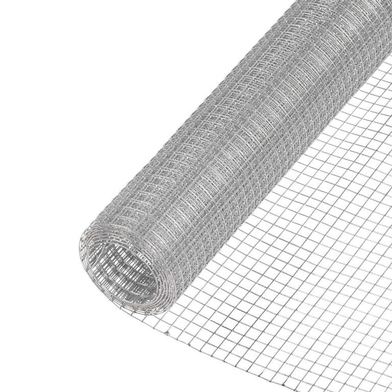 Hardware cloth 1/4 inch x 36 inch x 6 feet - hot dipped galvanized - Brantford Surplus