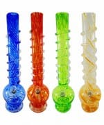 Soft Glass Water Pipe 18" I