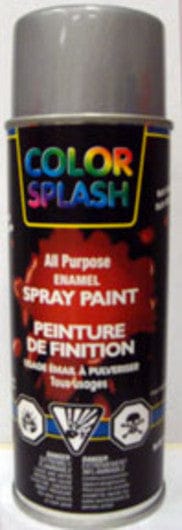 SILVER AEROSOL PAINT SPRAY 12OZ - Brantford Surplus