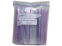 Ziploc sandwich bags 16.5x14.9cm 6.5x5.8 inch 100 pack - Brantford Surplus