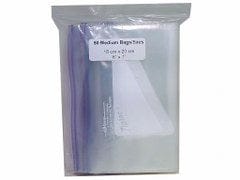 Ziplock medium bags 50 pack 18x20cm 8x7 inch - Brantford Surplus