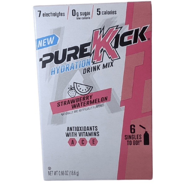 PureKick - Zero Sugar Strawberry Watermelon Drink Mix