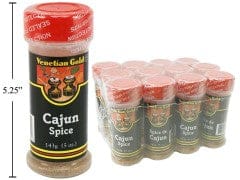Cajun Spice 143g. V. Gold - each sold individually - Brantford Surplus
