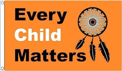 CDA 3x5 foot Every Child Matters flag - Brantford Surplus