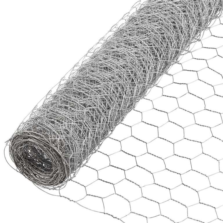 Chicken wire 1 inch x 36 inch x 25 feet - hot dipped galvanized - Brantford Surplus