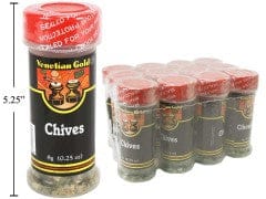 Chives 8g. V. Gold - each sold individually - Brantford Surplus